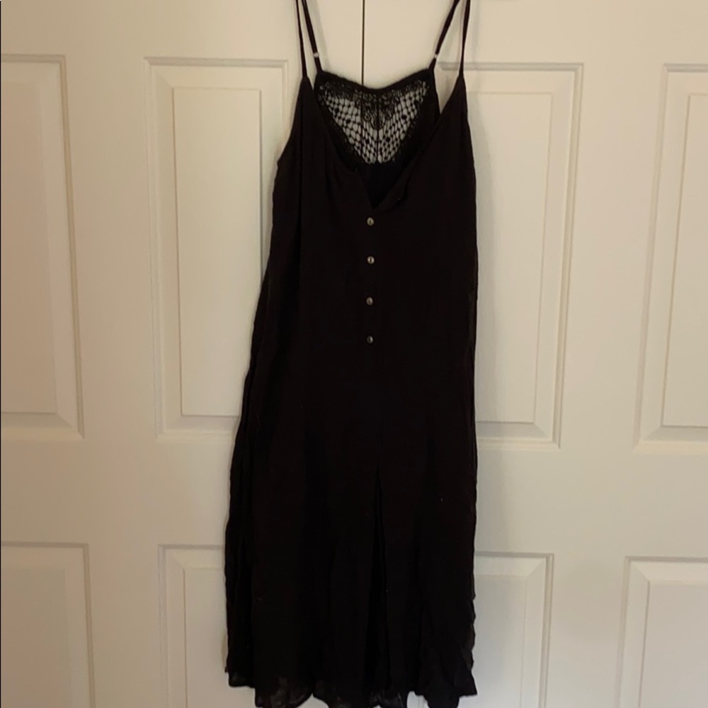 Amuse society cropped pants romper